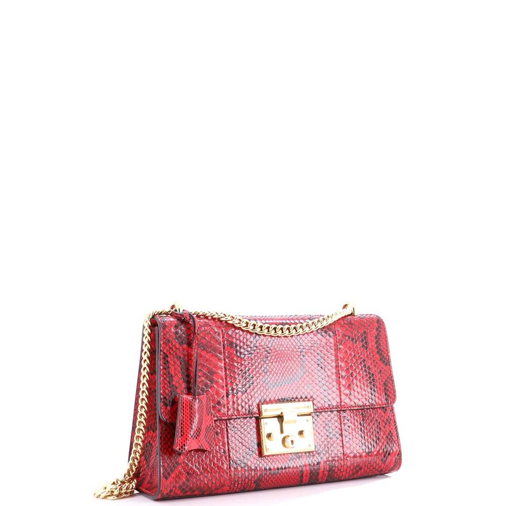 Gucci Padlock Shoulder Bag Python #202341g13b - image 2